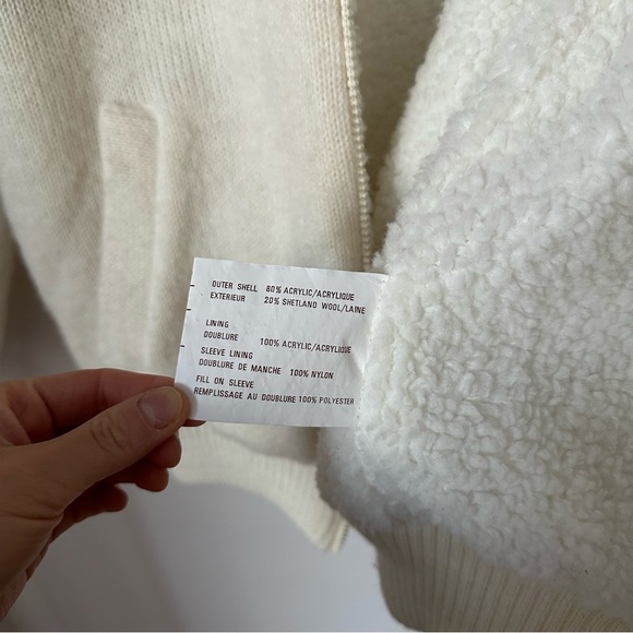 Vintage Arctic Fox Wool Sherpa Zipup Jacket - Picture 4 of 9